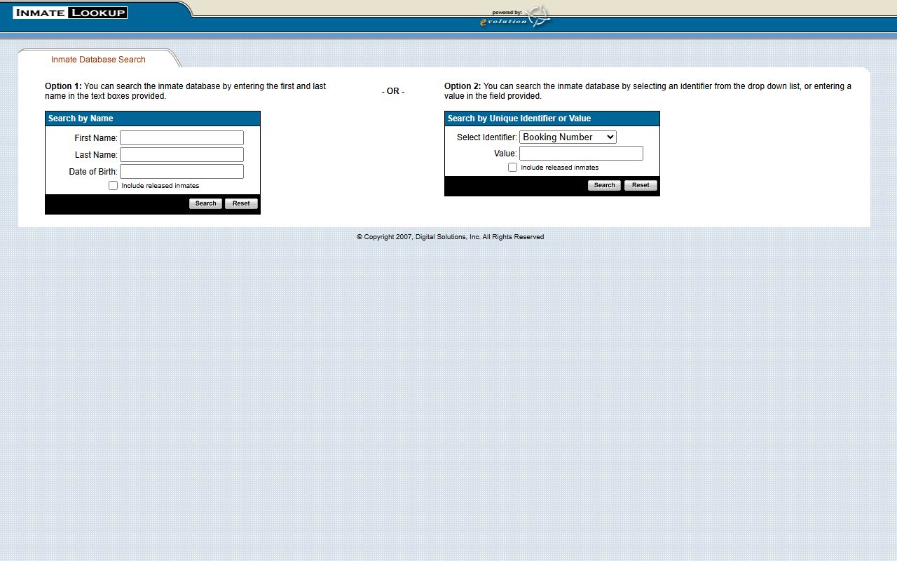 indianapolis recent bookings database