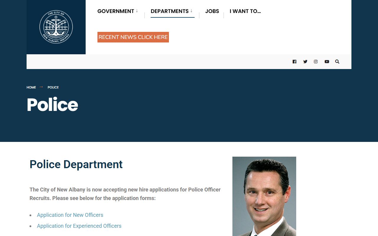 New Albany Police Department recent bookings