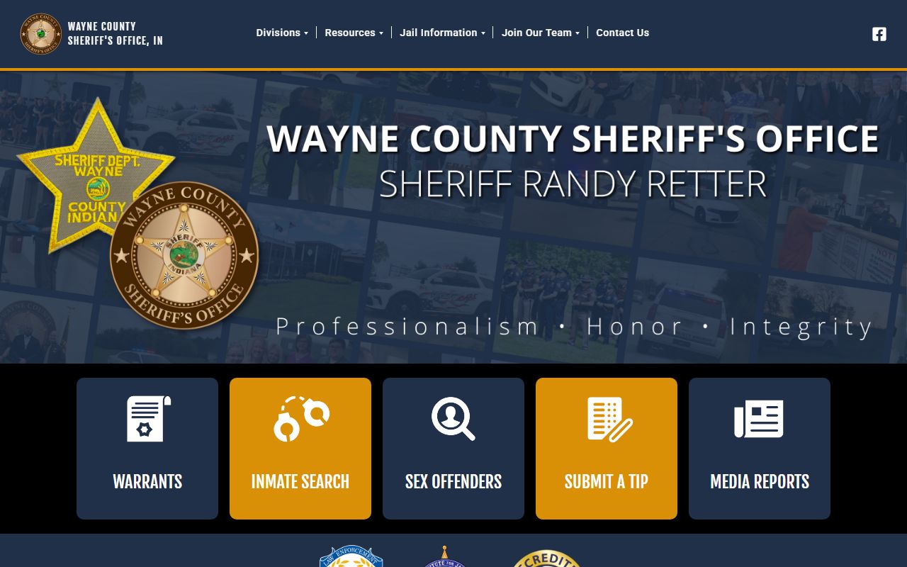 Wayne County Sheriff Richmond Indiana bookings