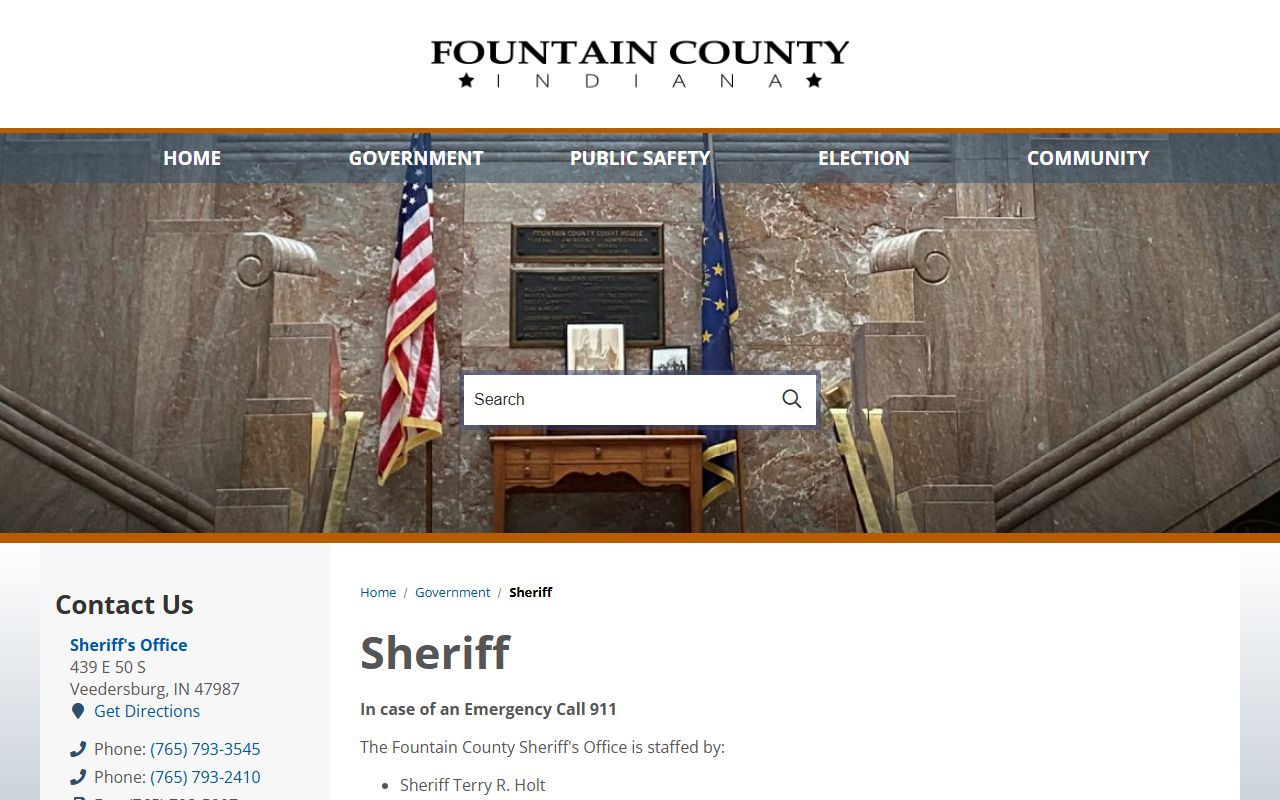 fountain county sheriff office website fountain county recent bookings