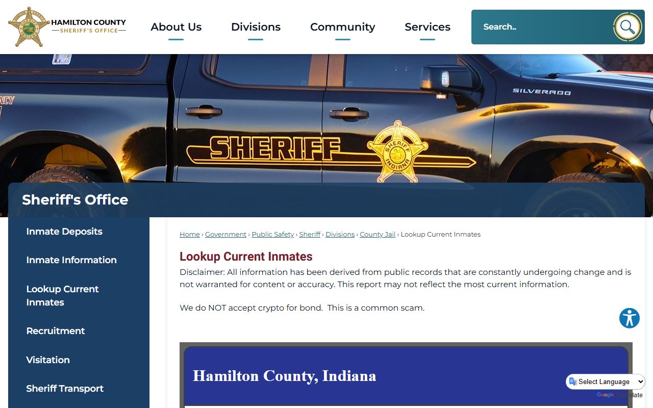 hamilton county inmate lookup database hamilton county recent bookings