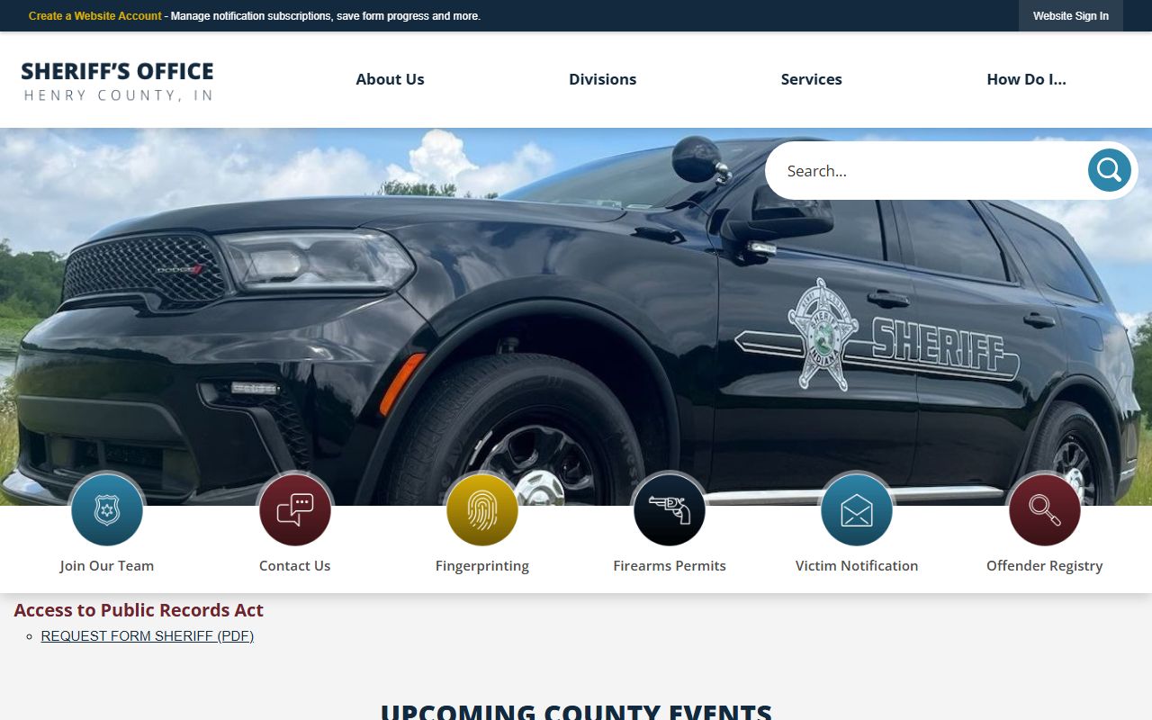 Henry County Sheriff website Henry County recent bookings