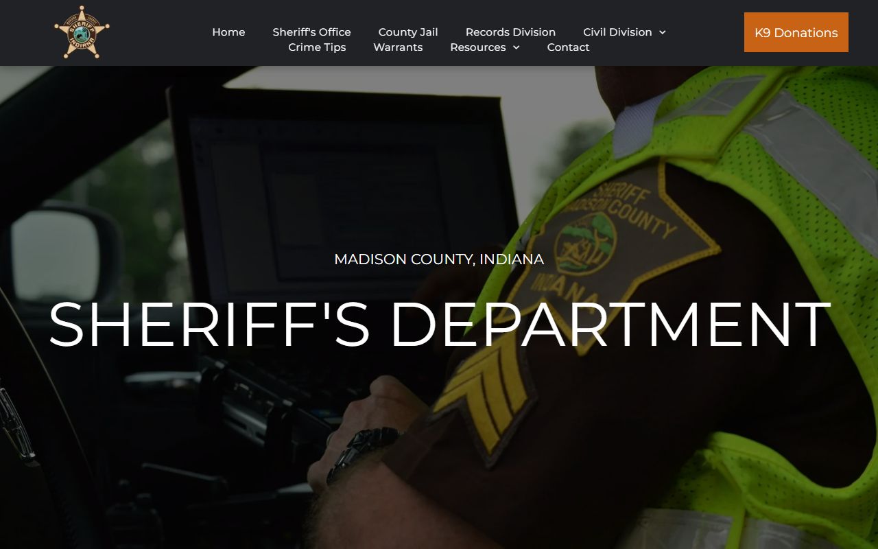 Madison County Sheriff Office website madison county recent bookings