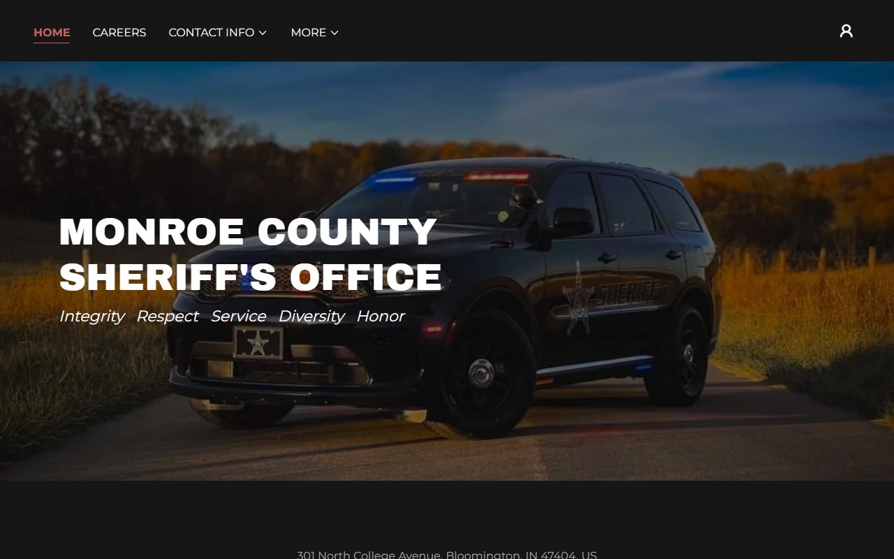 monroe county sheriff office website monroe county recent bookings bloomington